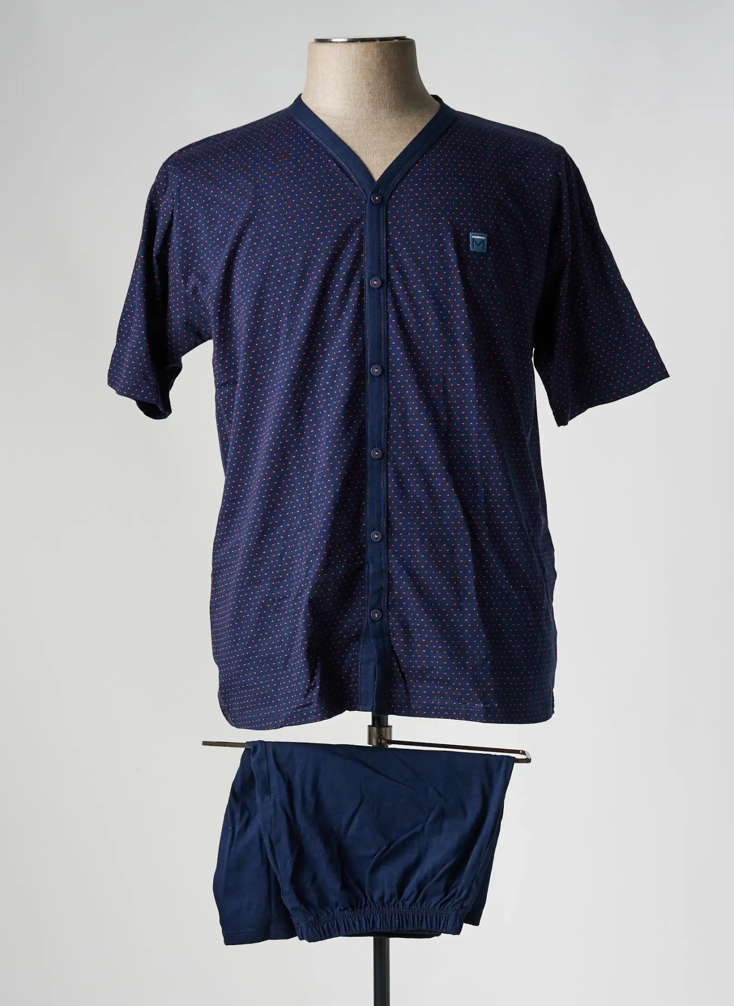 Pyjashort Massana Bleu