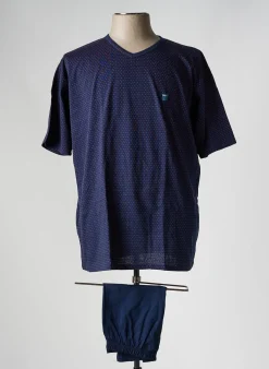 Pyjashort Massana Bleu