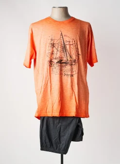 Pyjashort Massana Orange
