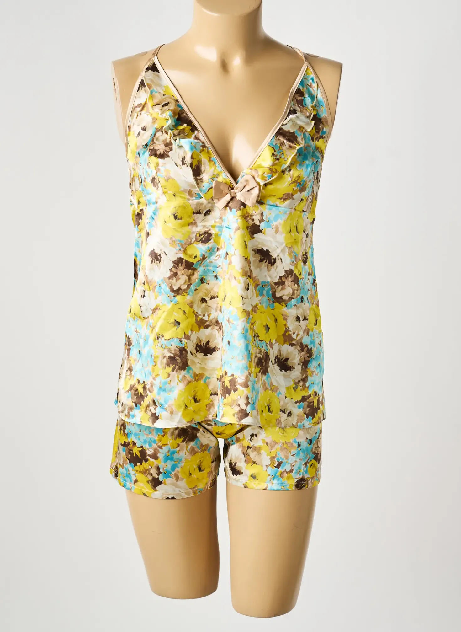 Pyjashort Reglisse Jaune