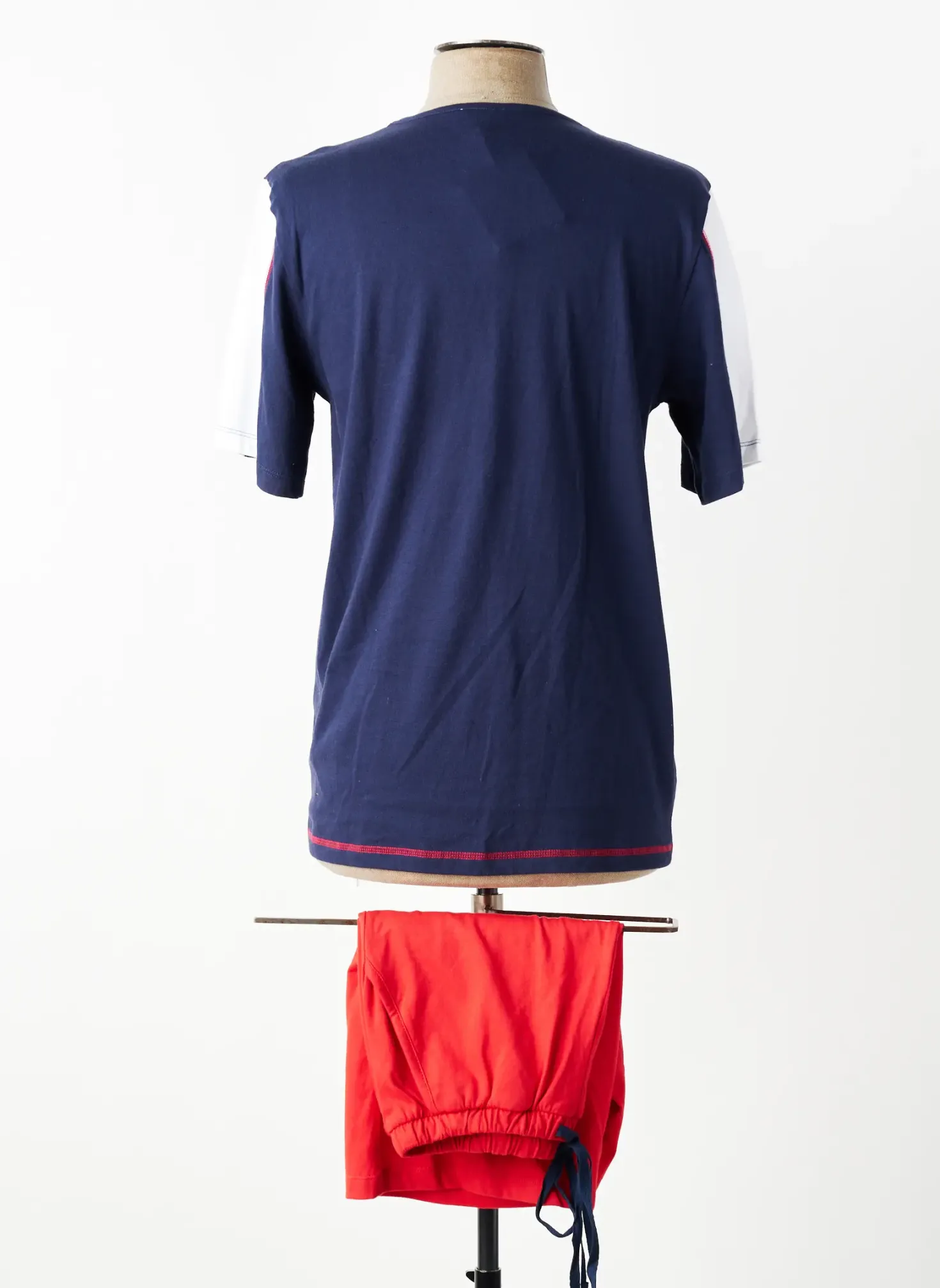 Pyjashort Rose Pomme Bleu