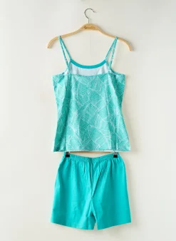 Pyjashort Rose Pomme Bleu