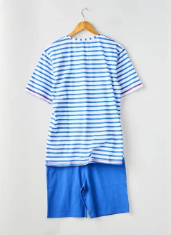 Pyjashort Rose Pomme Bleu