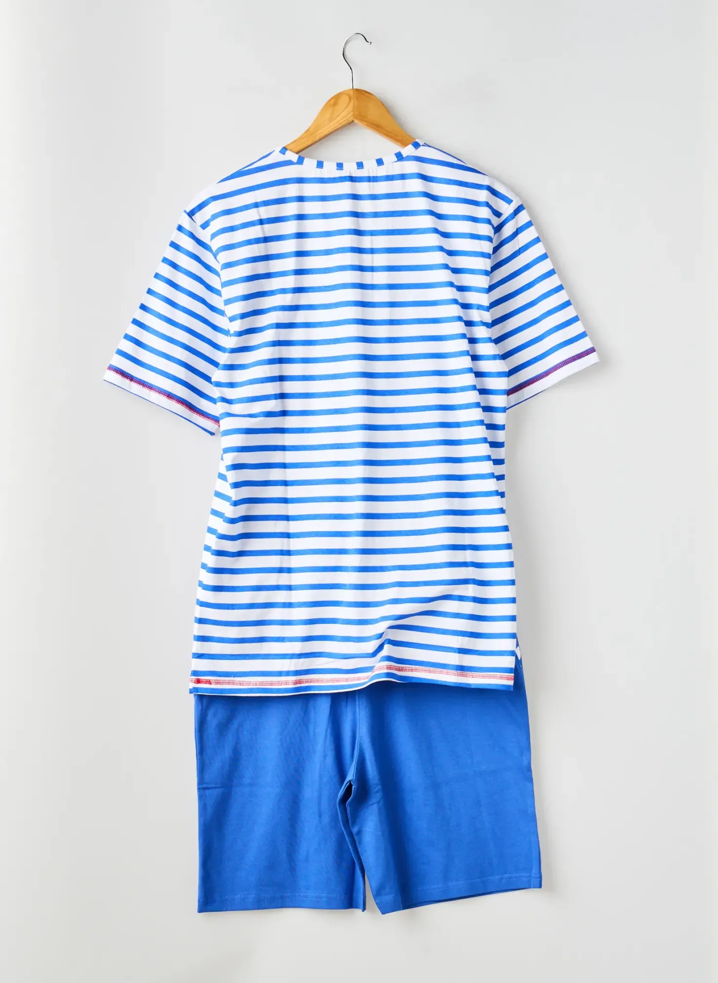 Pyjashort Rose Pomme Bleu
