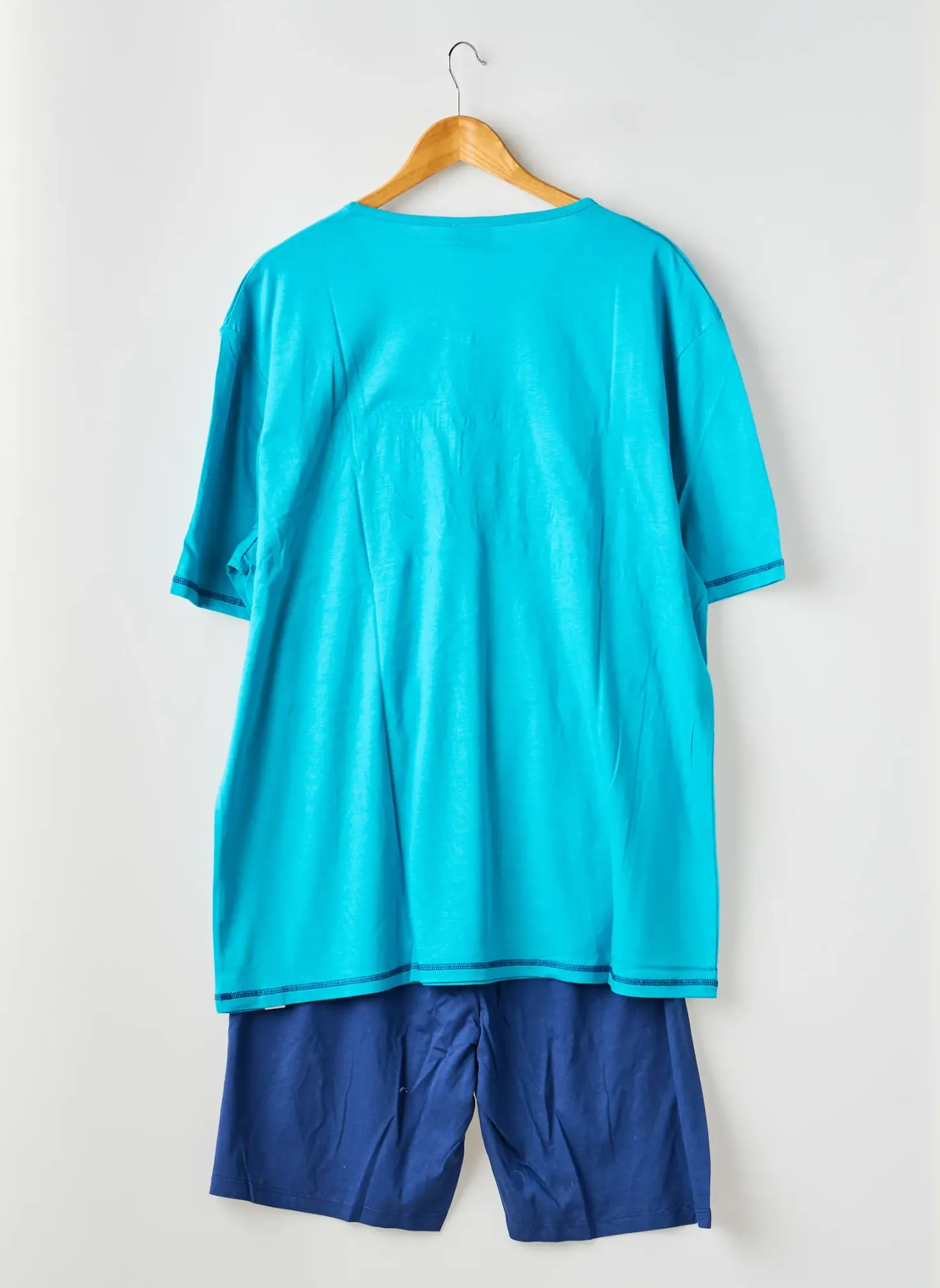 Pyjashort Rose Pomme Bleu