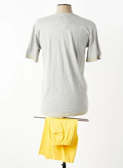 Pyjashort Rose Pomme Gris