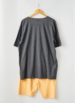 Pyjashort Rose Pomme Gris