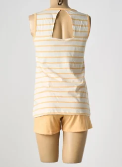 Pyjashort Rose Pomme Orange