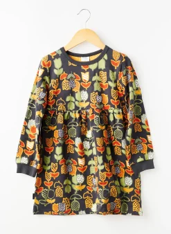 Robe Courte Boboli Noir Manches Longues