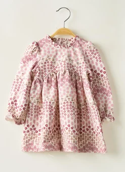 Robe Courte Mayoral Rose Manches Longues