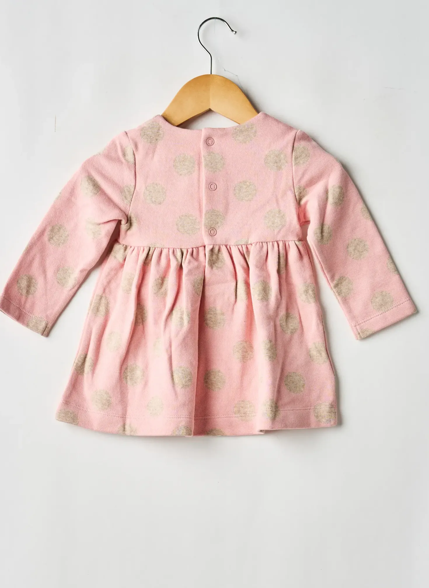 Robe Courte Mayoral Rose Manches Longues