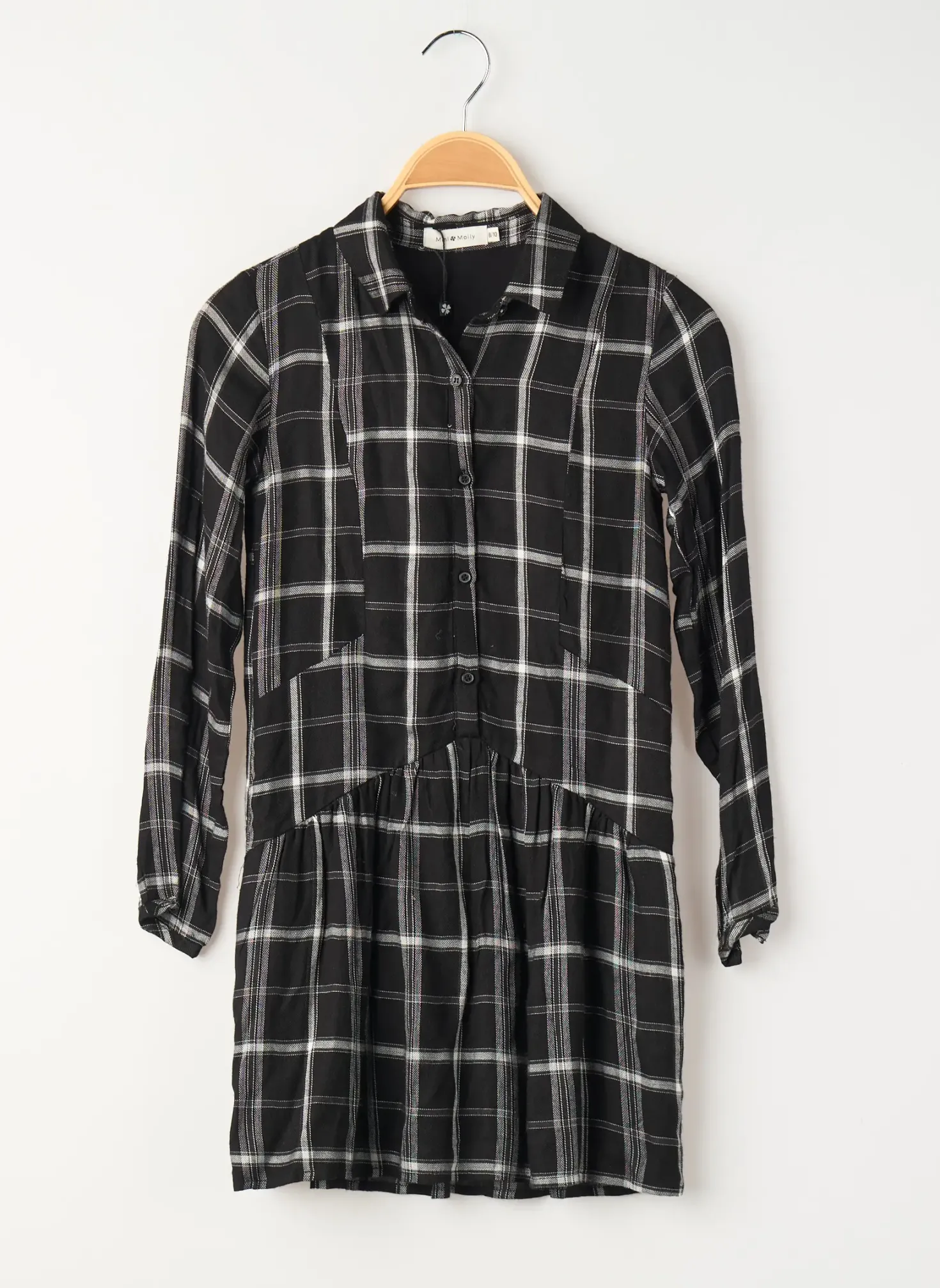 Robe Courte Mini Molly Noir