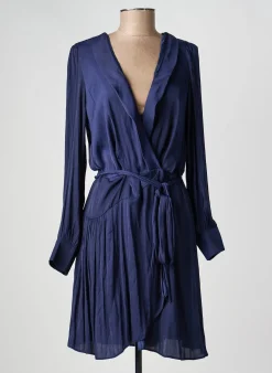 Robe Courte My Little Princess Bleu Manches Longues