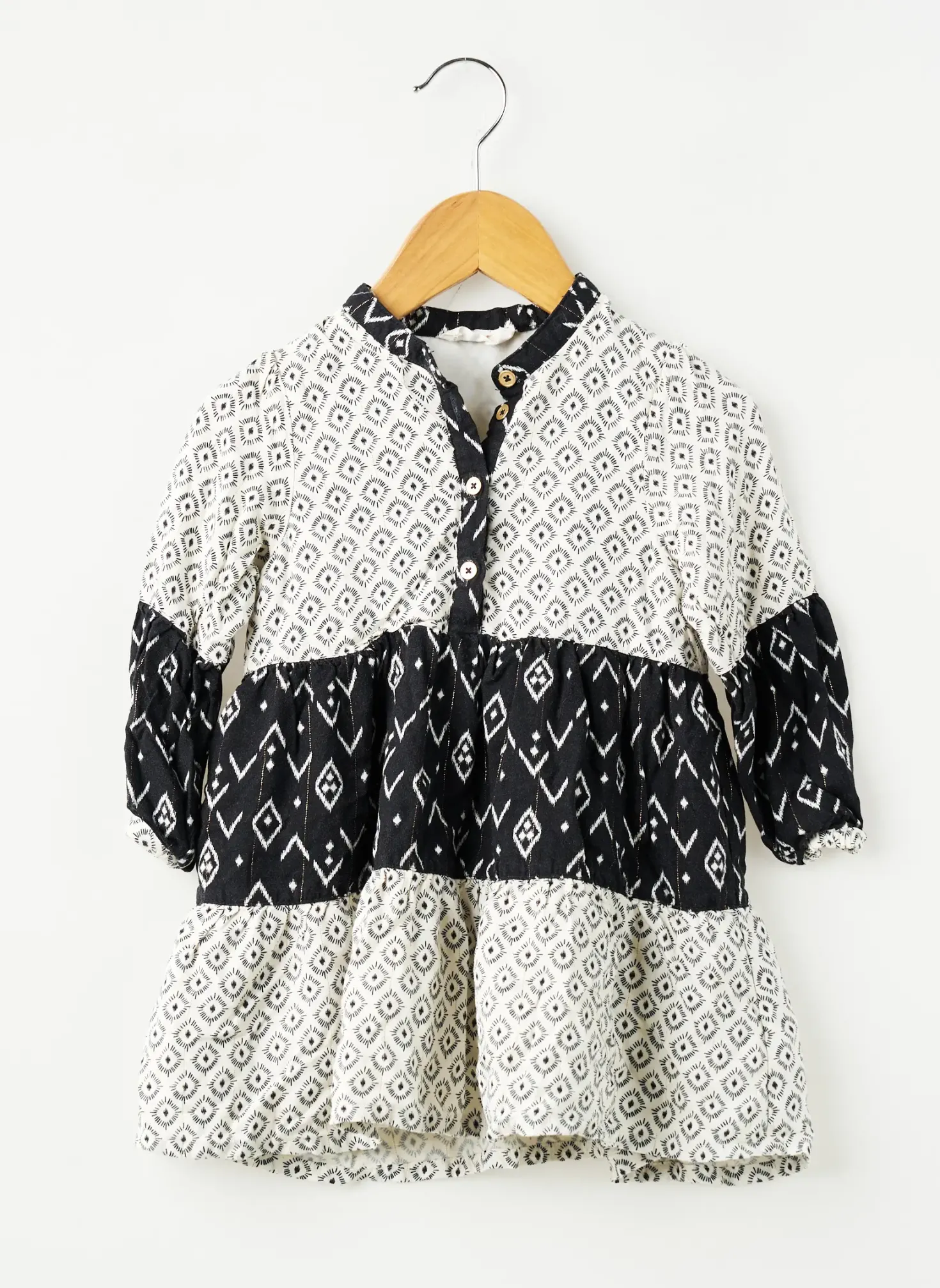 Robe Courte Orchestra Blanc Manches Longues