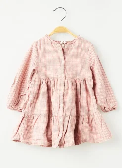 Robe Courte Orchestra Rose Manches Longues