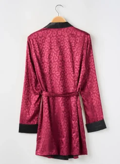 Robe De Chambre Boohoo Rouge
