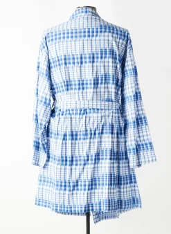 Robe De Chambre Christian Cane Bleu