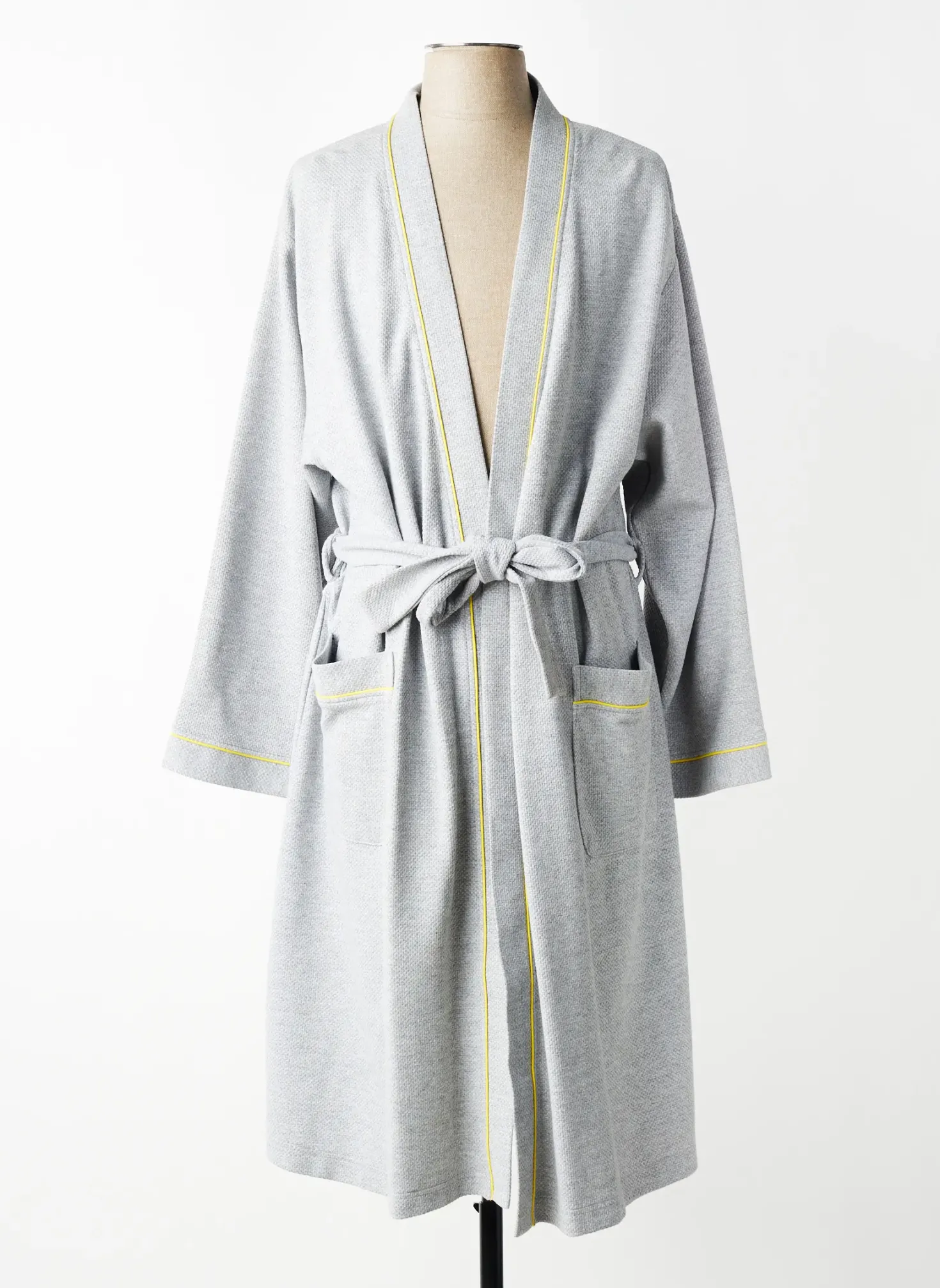Robe De Chambre Christian Cane Gris