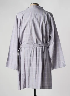 Robe De Chambre Christian Cane Gris