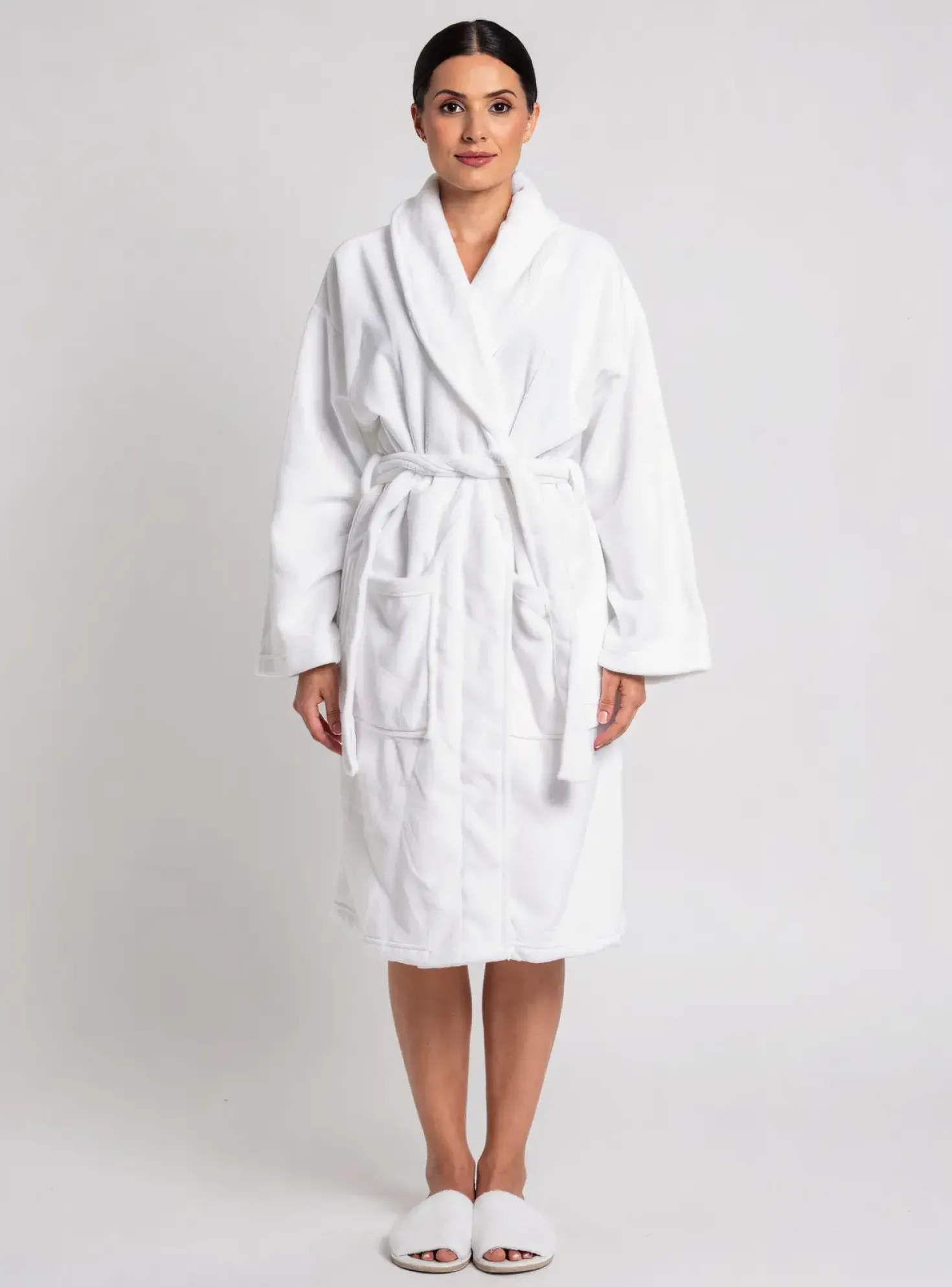 Robe De Chambre Hotel Megastore Blanc
