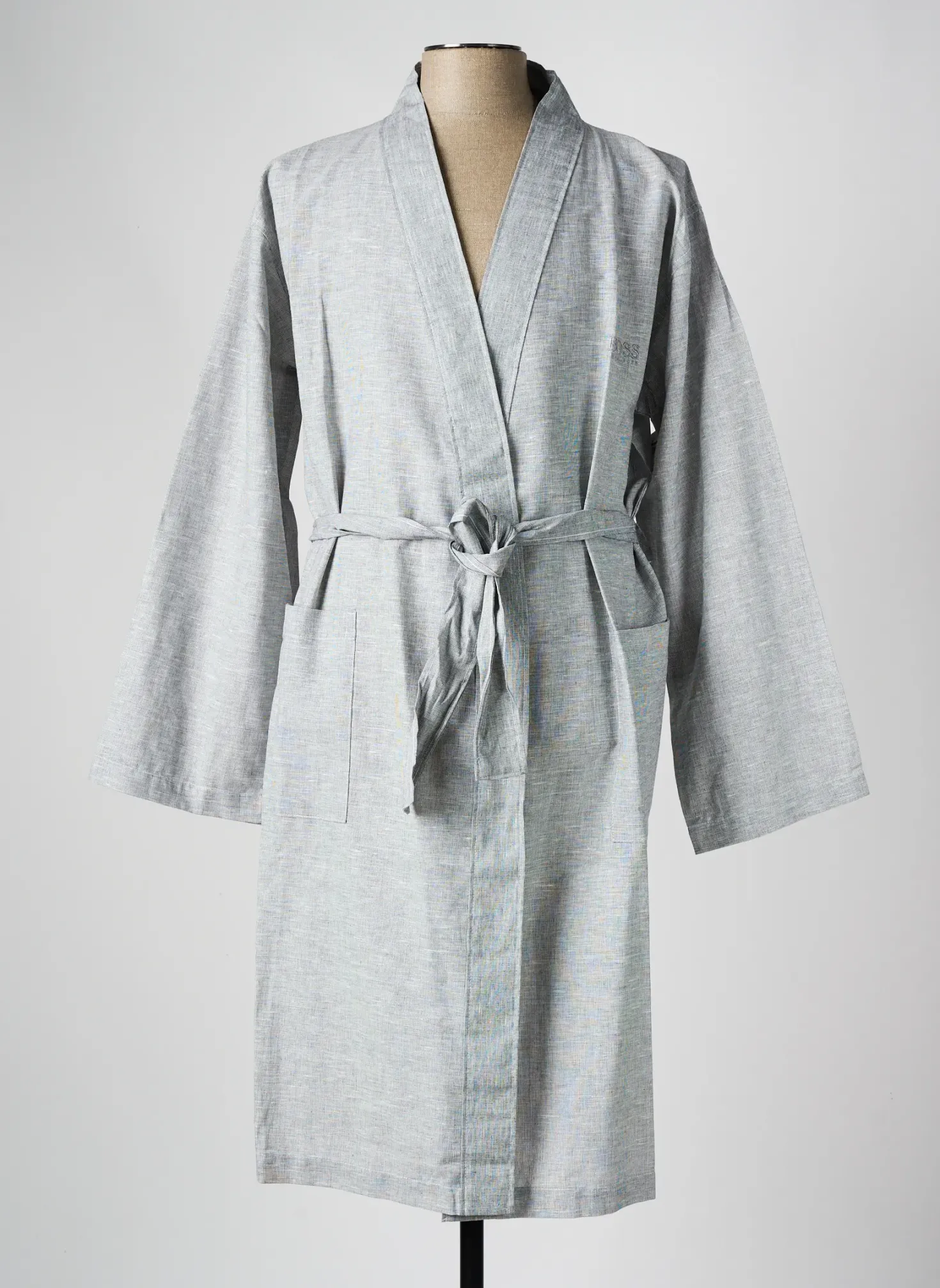 Robe De Chambre Hugo Boss Gris