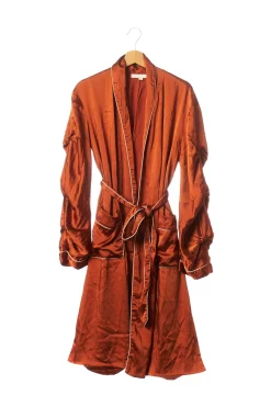 Robe De Chambre Jonathan Simkhai Marron