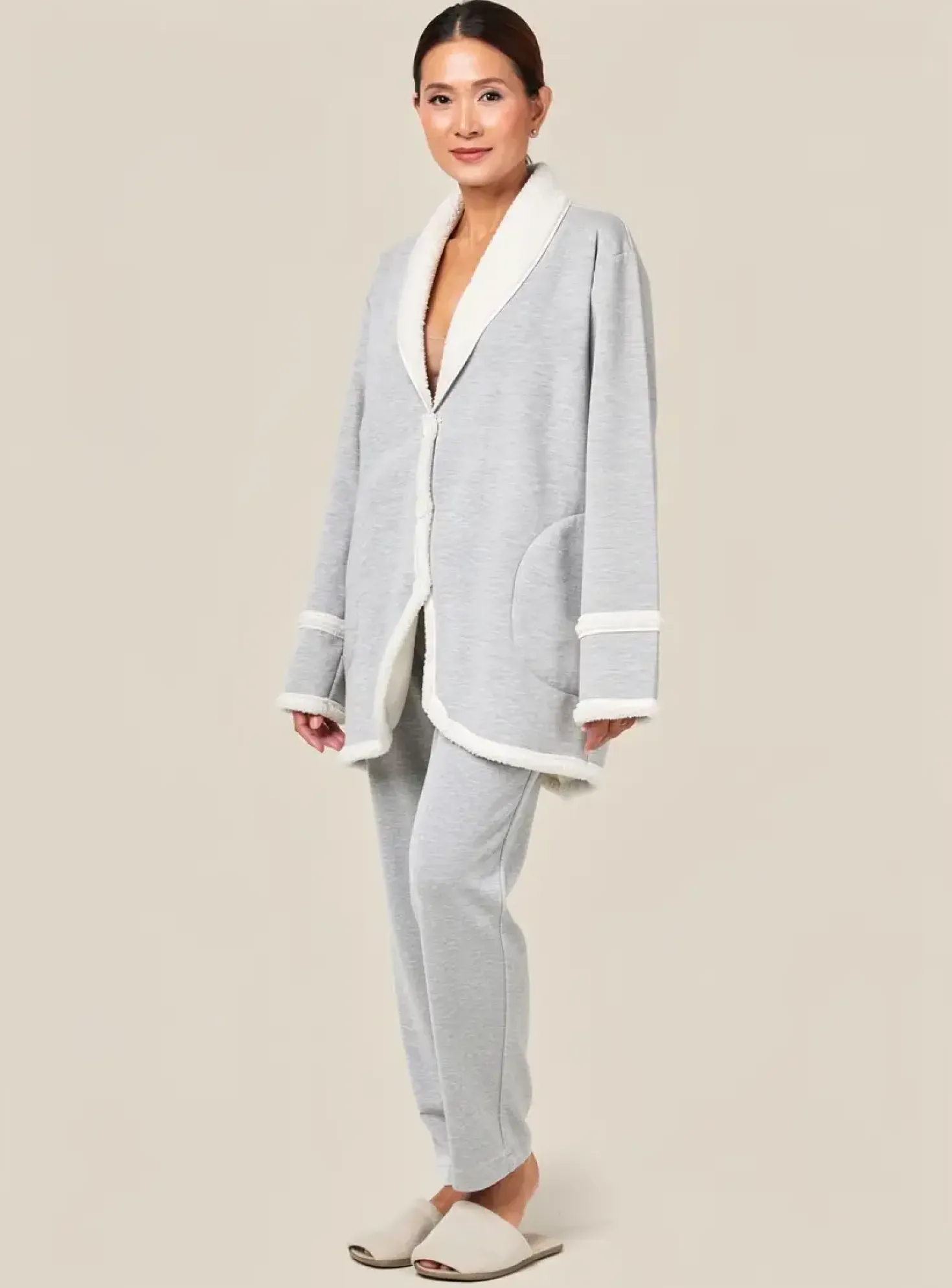 Robe De Chambre Massana Gris