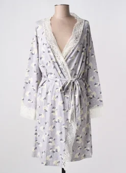 Robe De Chambre Promise Bleu