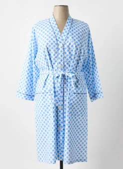 Robe De Chambre Regence Bleu