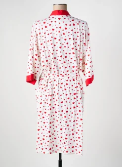 Robe De Chambre Reglisse Blanc