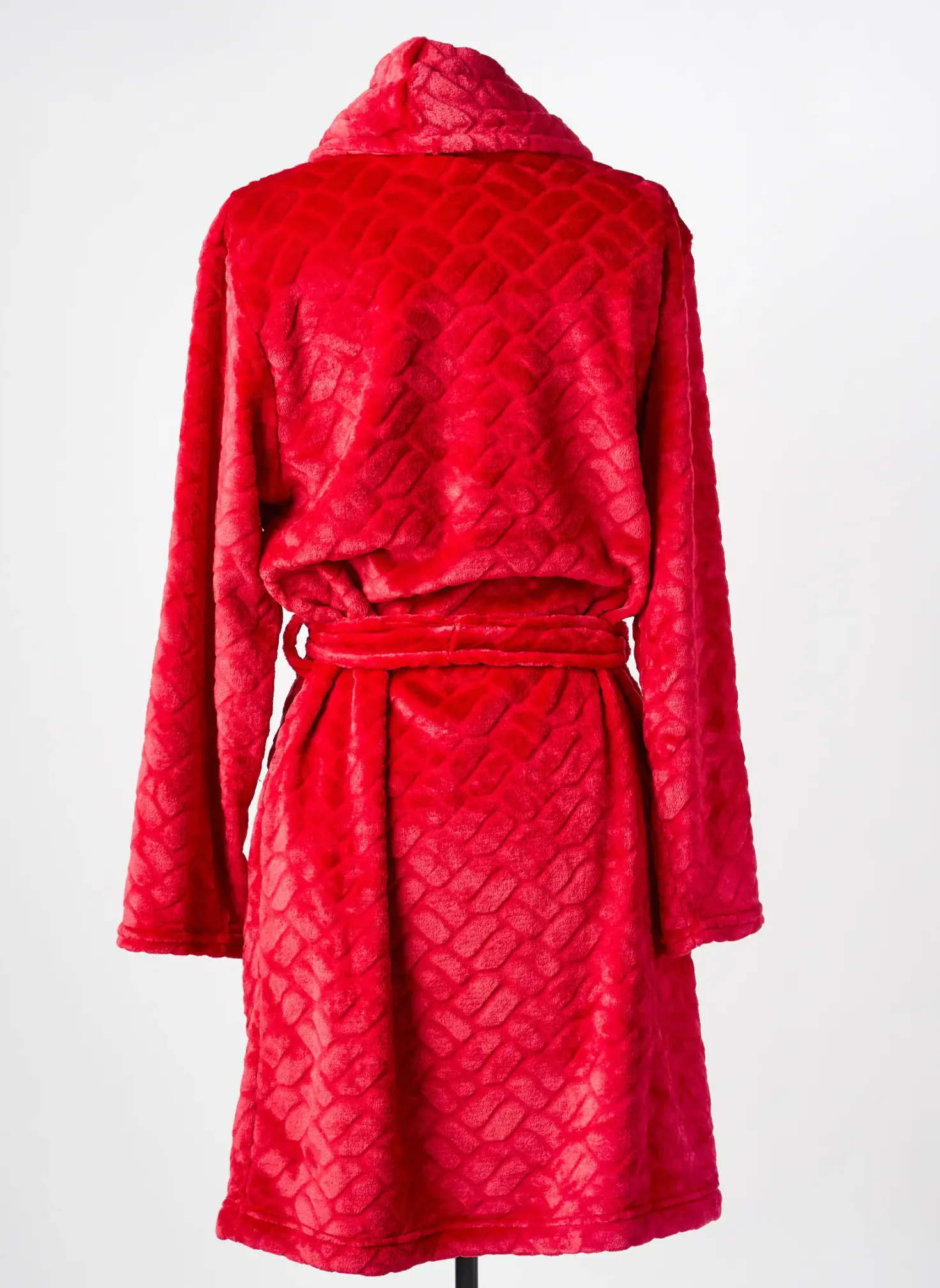 Robe De Chambre Rose Pomme Rouge