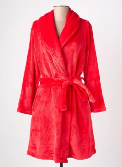 Robe De Chambre Rose Pomme Rouge