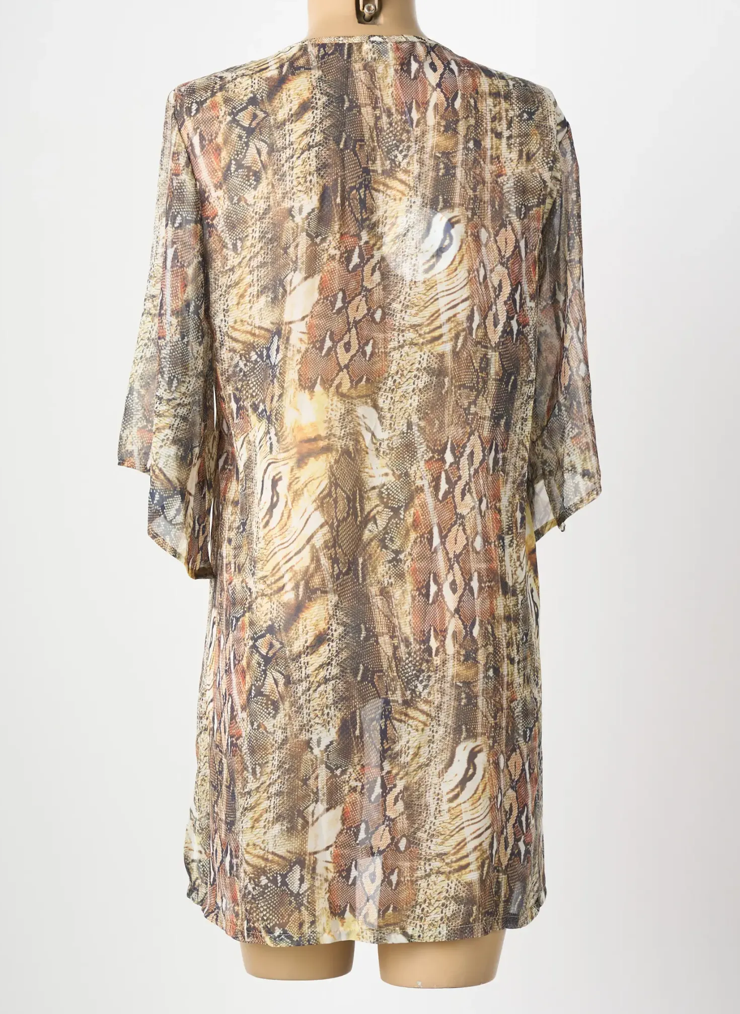 Robe De Plage Genius Marron