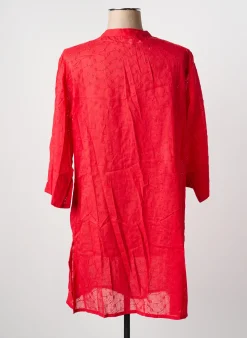 Robe De Plage Lagon Bleu Rouge