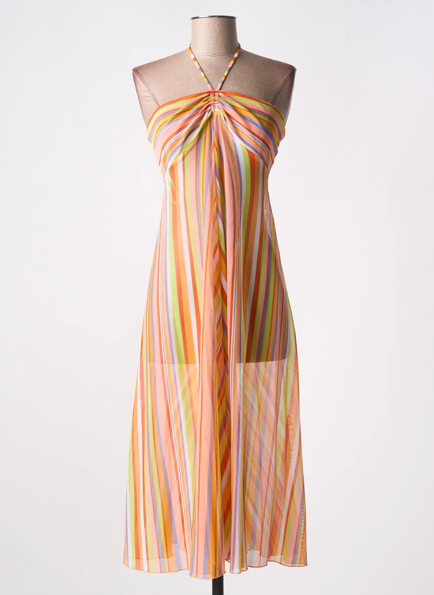 Robe De Plage Lidea Orange