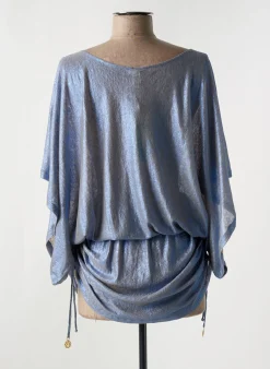 Robe De Plage Luli Fama Bleu