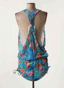 Robe De Plage Luli Fama Bleu
