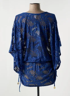 Robe De Plage Luli Fama Bleu