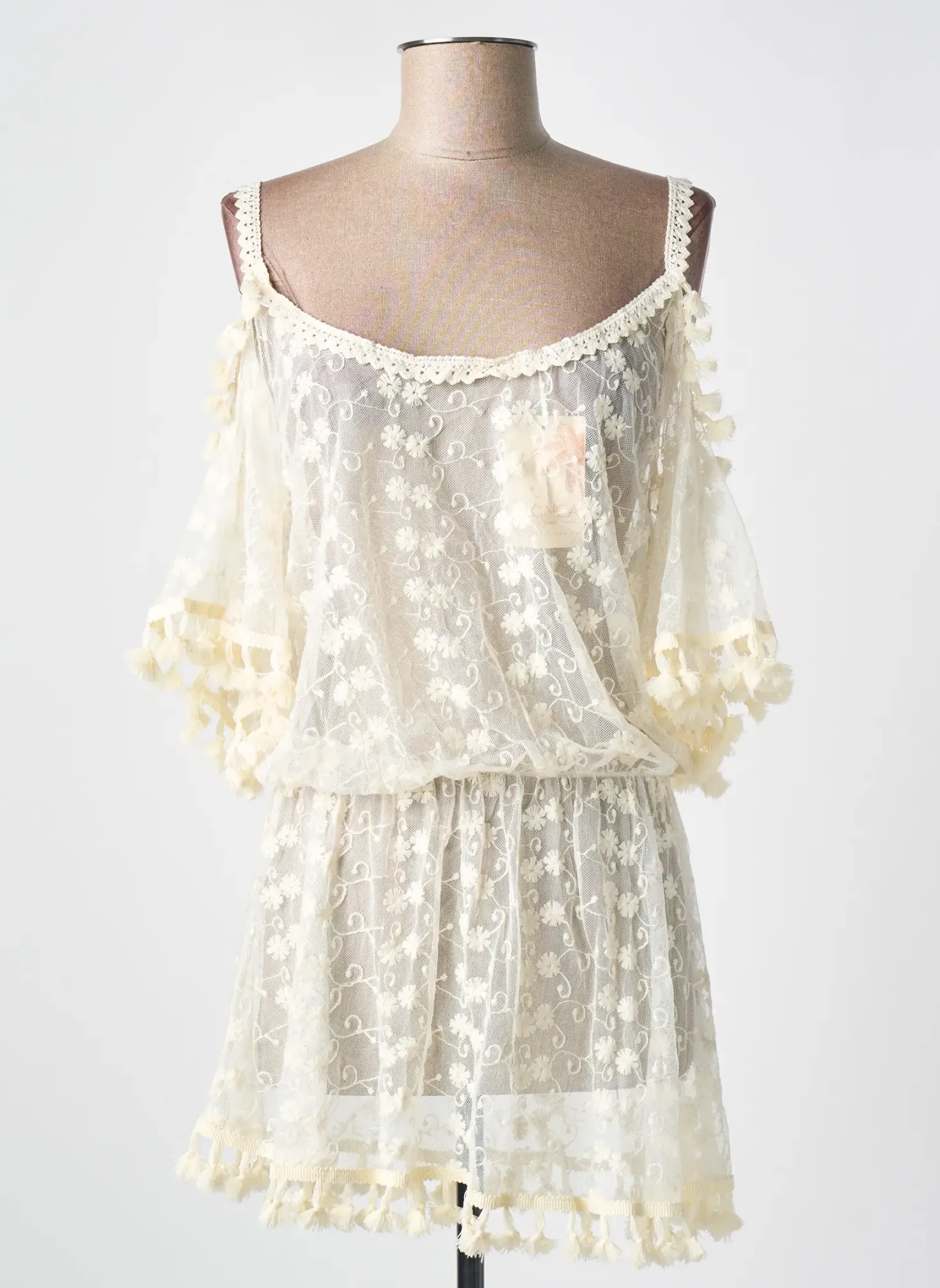 Robe De Plage Milonga Beige