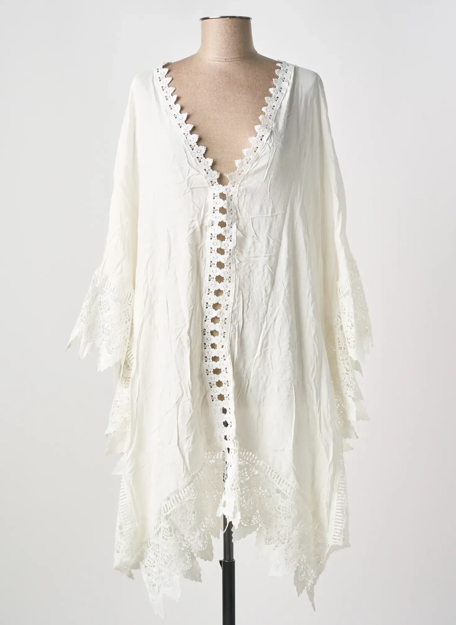 Robe De Plage Milonga Blanc
