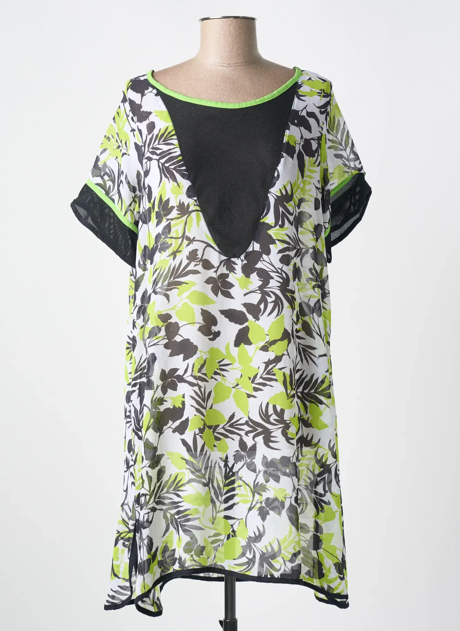 Robe De Plage Miradonna Vert