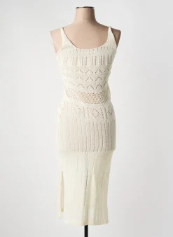 Robe De Plage Palme Beige