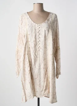Robe De Plage Pilyq Beige
