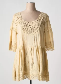Robe De Plage Pink P Beige
