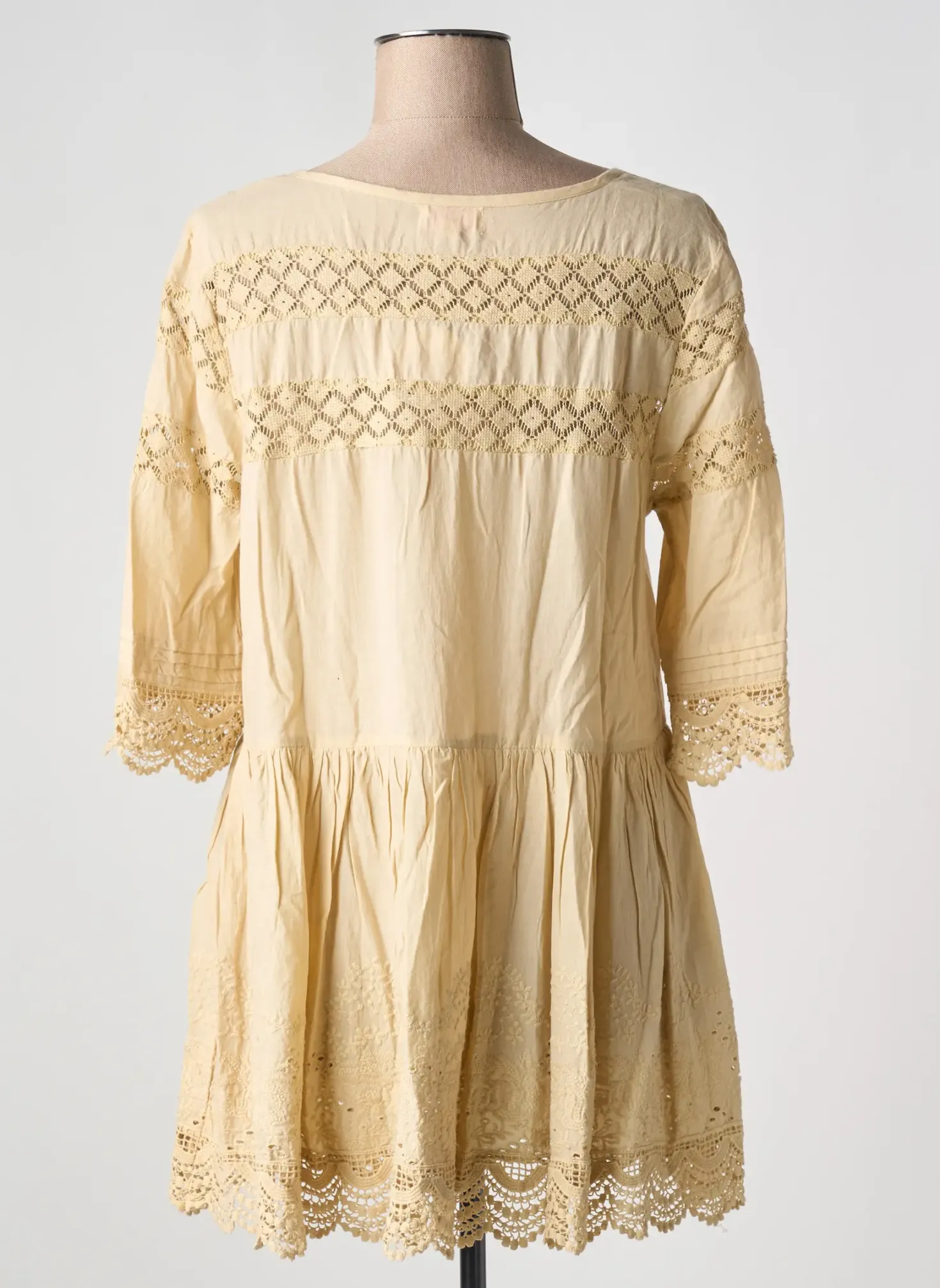 Robe De Plage Pink P Beige