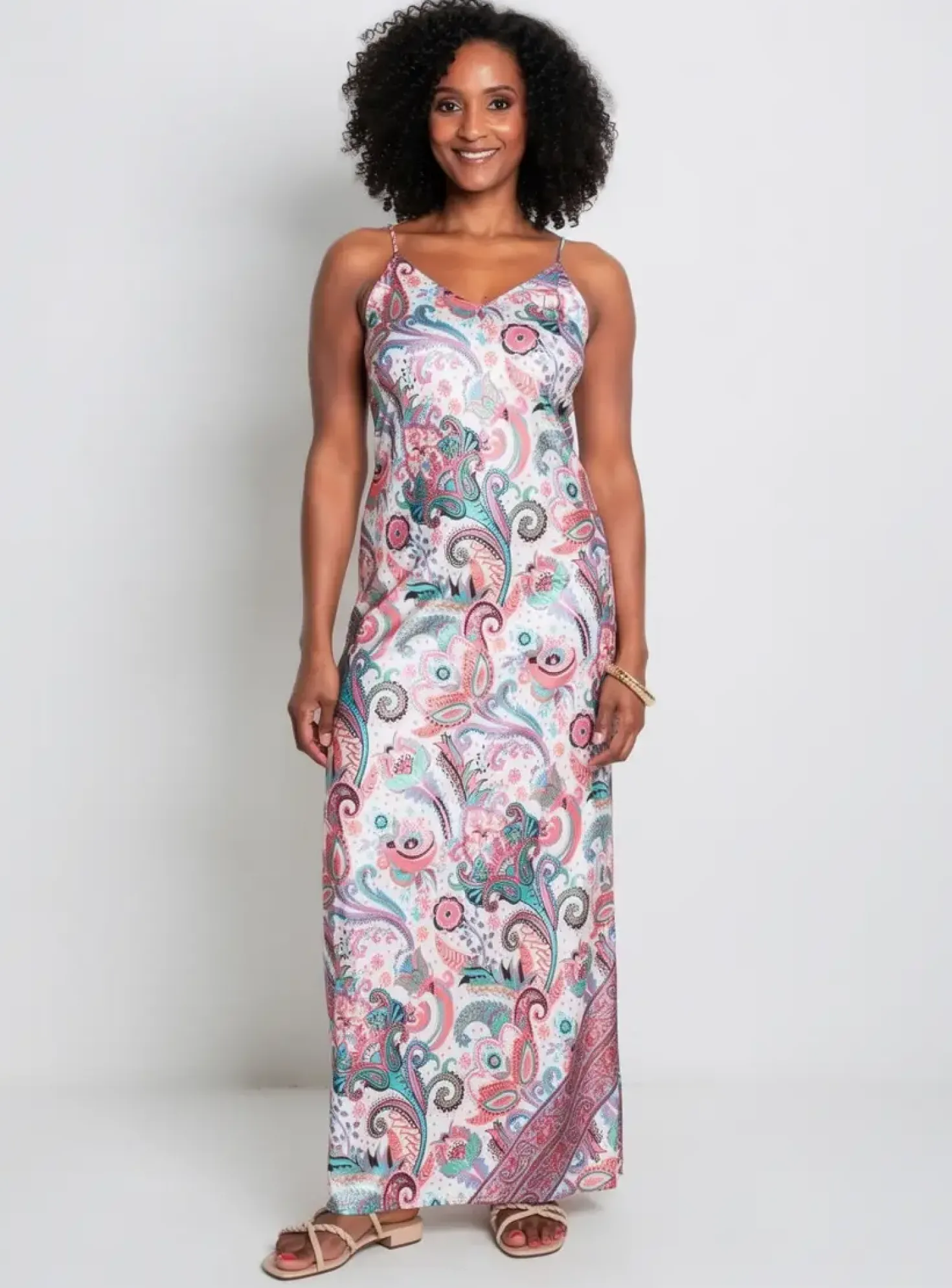 Robe De Plage Pink Planet Blanc