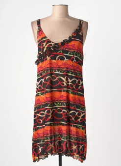 Robe De Plage Reglisse Orange
