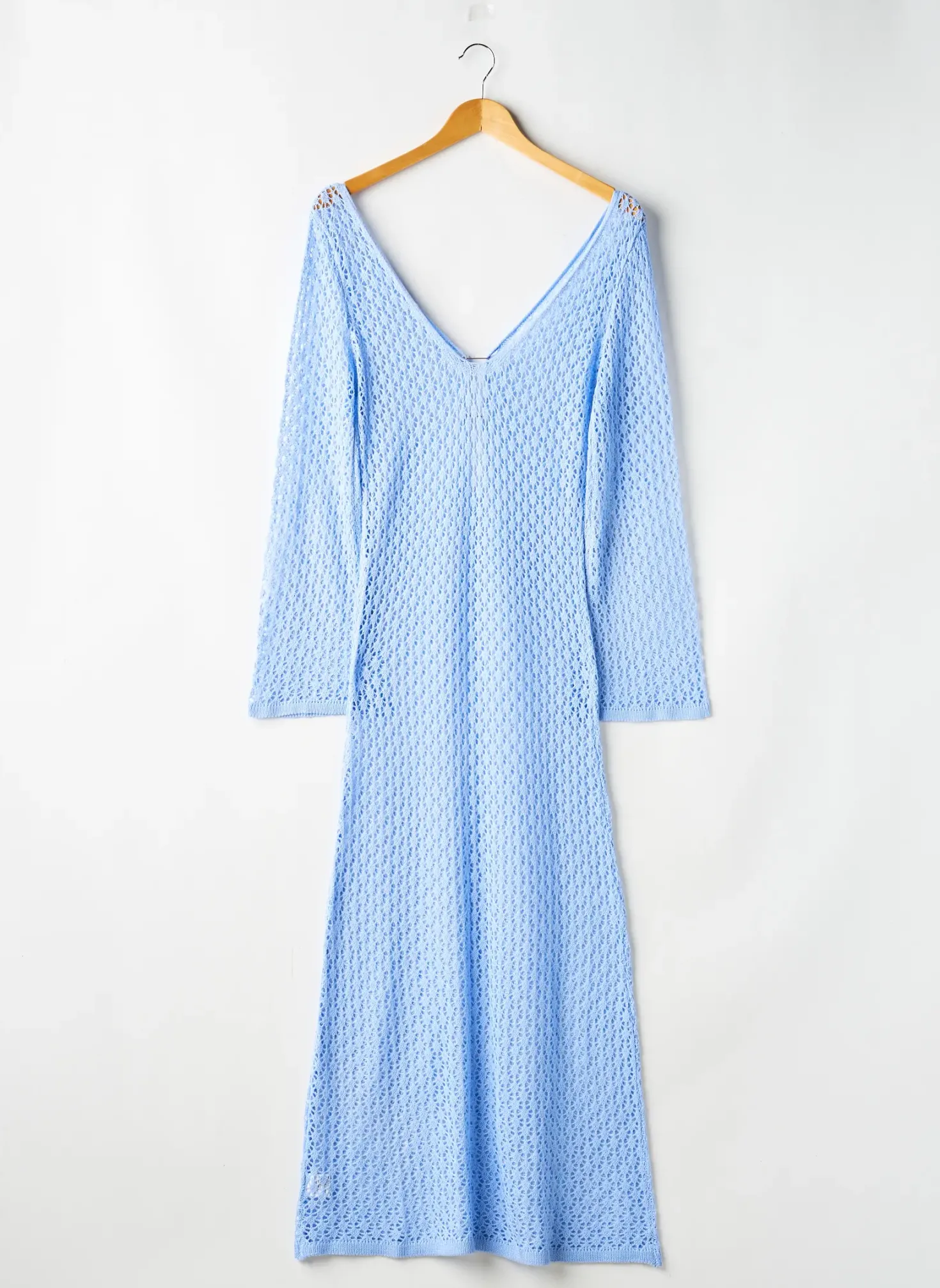 Robe De Plage Sans Marque Bleu