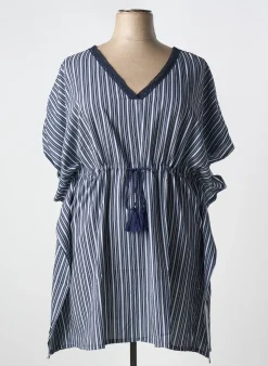 Robe De Plage Sheego Bleu
