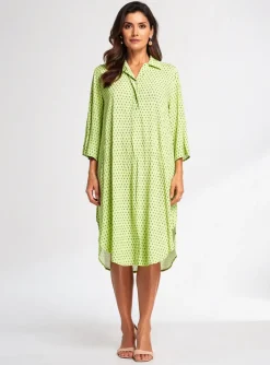 Robe De Plage Tessy Vert